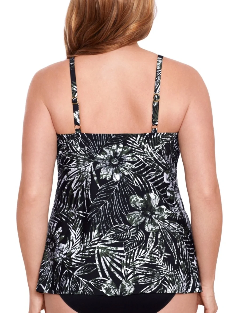Miraclesuit Plus Size Zahara Love Knot Underwire Tankini Top - Zahara